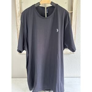 U.S. Polo Association Men’s 3XL Black Short Sleeve T-shirt Casual